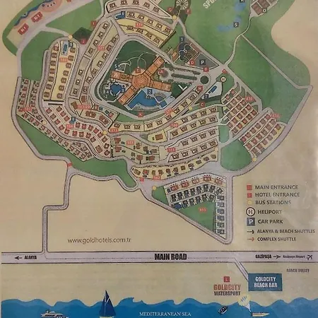 Alanya Goldcity Villa Apartman Alanya